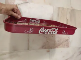 BANDEJA METÁLICA COCA-COLA VINTAGE 1901