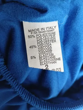 Blusa azul talla única