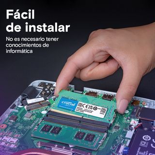 Crucial Memoria RAM DDR4 16GB 3200MHz SODIMM CL22