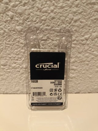 Crucial Memoria RAM DDR4 16GB 3200MHz SODIMM CL22