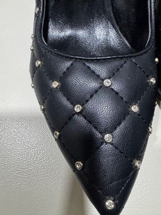 Zapatos Liu Jo Piel Negro/Brillantes Talla 38