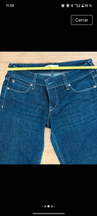 Pantalón vaquero mujer Levi's azul