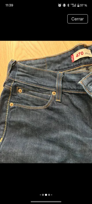 Pantalón vaquero mujer Levi's azul