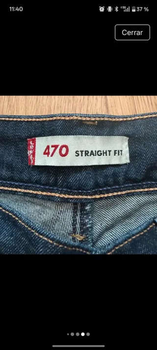 Pantalón vaquero mujer Levi's azul