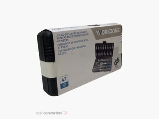 kit herramientas variadas workzone 53 piezas