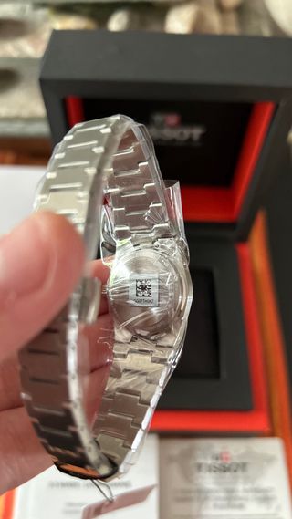 Tissot PRX 25mm Blanco y Oro Rosa