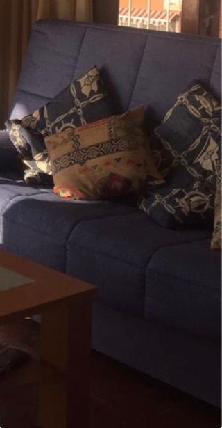 Sofá Cama azul