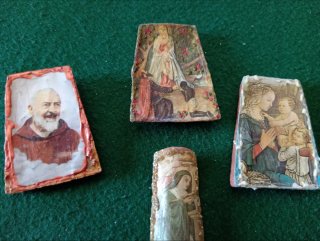 4 Magneti Fatti a Mano - Tema Religioso