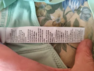 Reggiseno Benetton verde nuovo taglia L