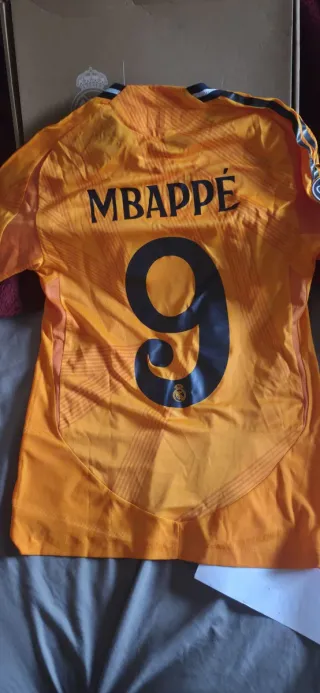 Camiseta Real Madrid 2ª Equipación Mbappé