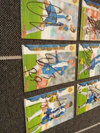 Cromos RCD Espanyol Firmados