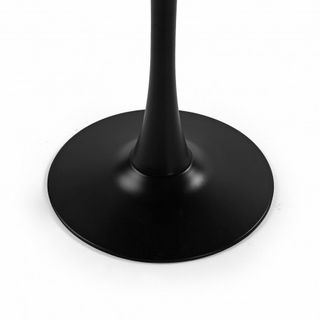 Mesa Cloe Negra 80x80 cm