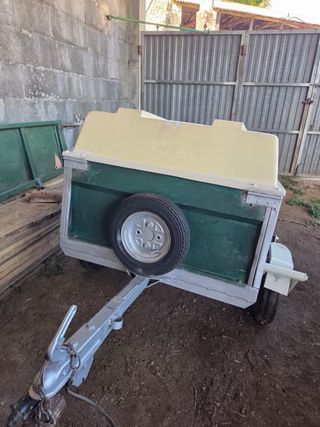 Remolque transporte animales vivos