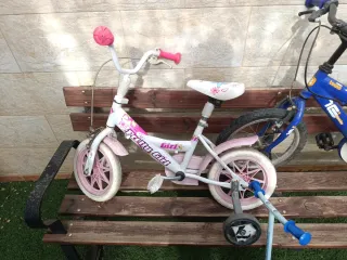 Bicicleta niña y patinete Frozen