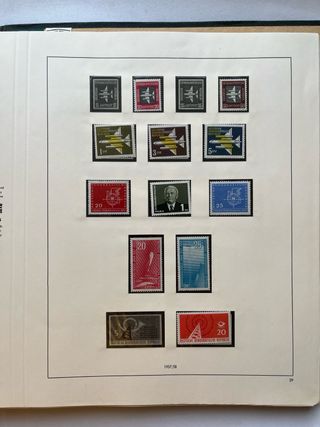 Álbum Sellos Alemania DDR 1949/1962 Nuevos** MNH