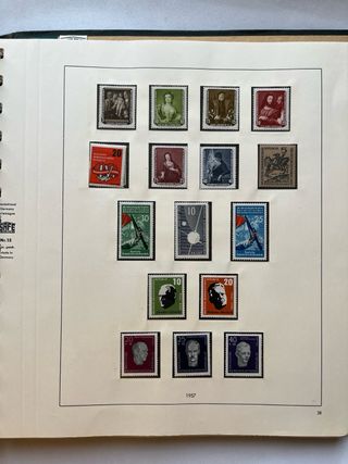 Álbum Sellos Alemania DDR 1949/1962 Nuevos** MNH