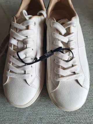 Zapatillas Zara Blanco Roto