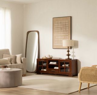 Conjunto de mesa elevable y mueble tele Banak