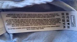 Camisa niño manga corta, Primark, 116 cm