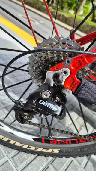 Bicicleta Montaña B-PRO ZS2 Roja/Negra