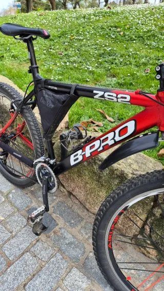 Bicicleta Montaña B-PRO ZS2 Roja/Negra