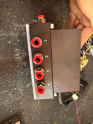 Bloque de valvula suspensión neumatica