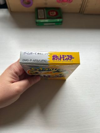 Pokemon Amarillo Game Boy Japonés