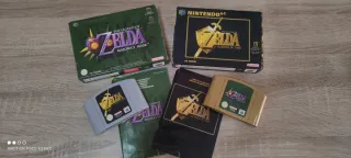 Pack Zelda Nintendo 64 - Zelda Ocarina of Time + Zelda Majora Mask