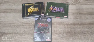 Pack Zelda Nintendo 64 - Zelda Ocarina of Time + Zelda Majora Mask