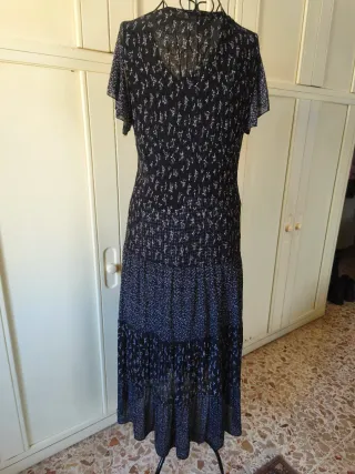 Vestito lungo foderato L/XL ma veste L