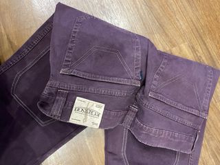 Pantaloni uomo estivi viola