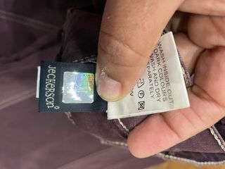 Pantaloni uomo estivi viola
