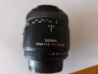 Objetivo Sigma 50mm 2.8 DG Macro Nikon