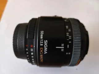 Objetivo Sigma 50mm 2.8 DG Macro Nikon