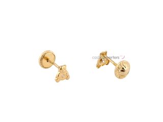 pendientes oro 18k
