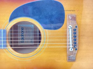 guitarra acustica epiphone texas