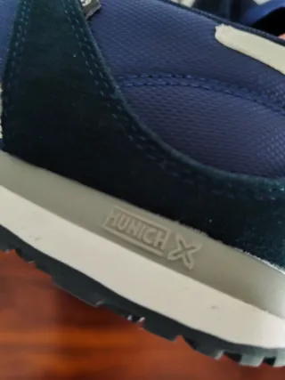 Zapatillas Munich Azul y Blanco