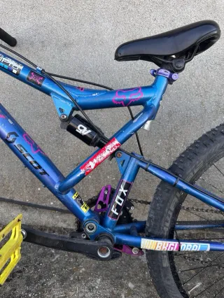 Bicicleta Scott Doble Suspensión Niño 24