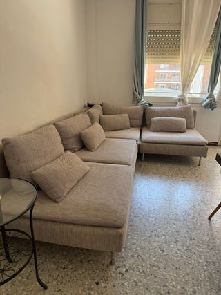 Divano SÖDERHAMN 4 posti grigio