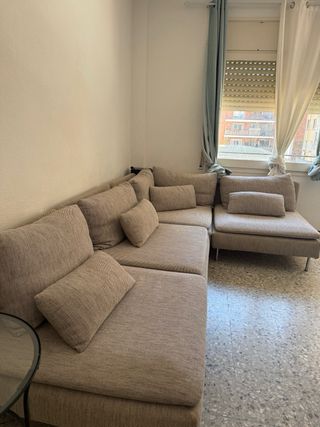 Divano SÖDERHAMN 4 posti grigio