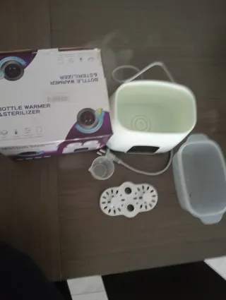 Calienta biberones y esterilizador