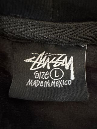 Sudadera Stussy Negra con Logo