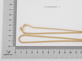 cadena oro 18k 25cm