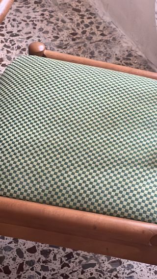 Comedor vintage extensible 6 sillas madera