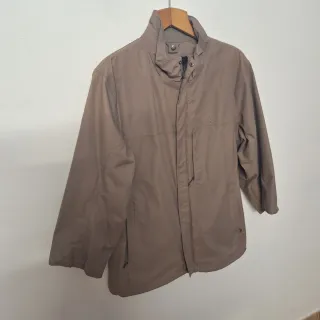 Giacca Quechua uomo beige impermeabile