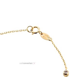 pulsera oro 18k con piedra con circonita