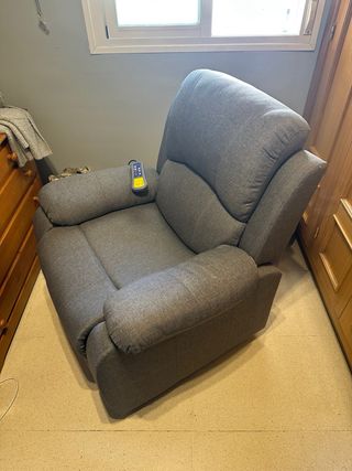Sillón Masaje Reclinable Gris