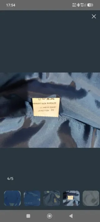 Traje de Flamenco Jimenez Azul Hombre