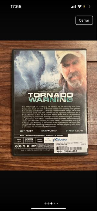 DVD Tornado Warning