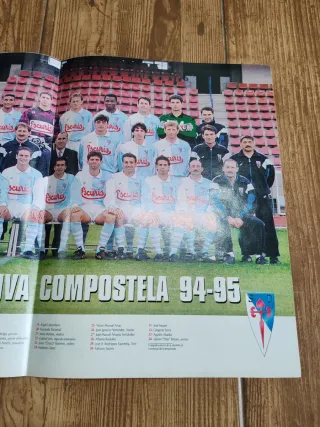 Póster Sociedad Deportiva Compostela 94-95